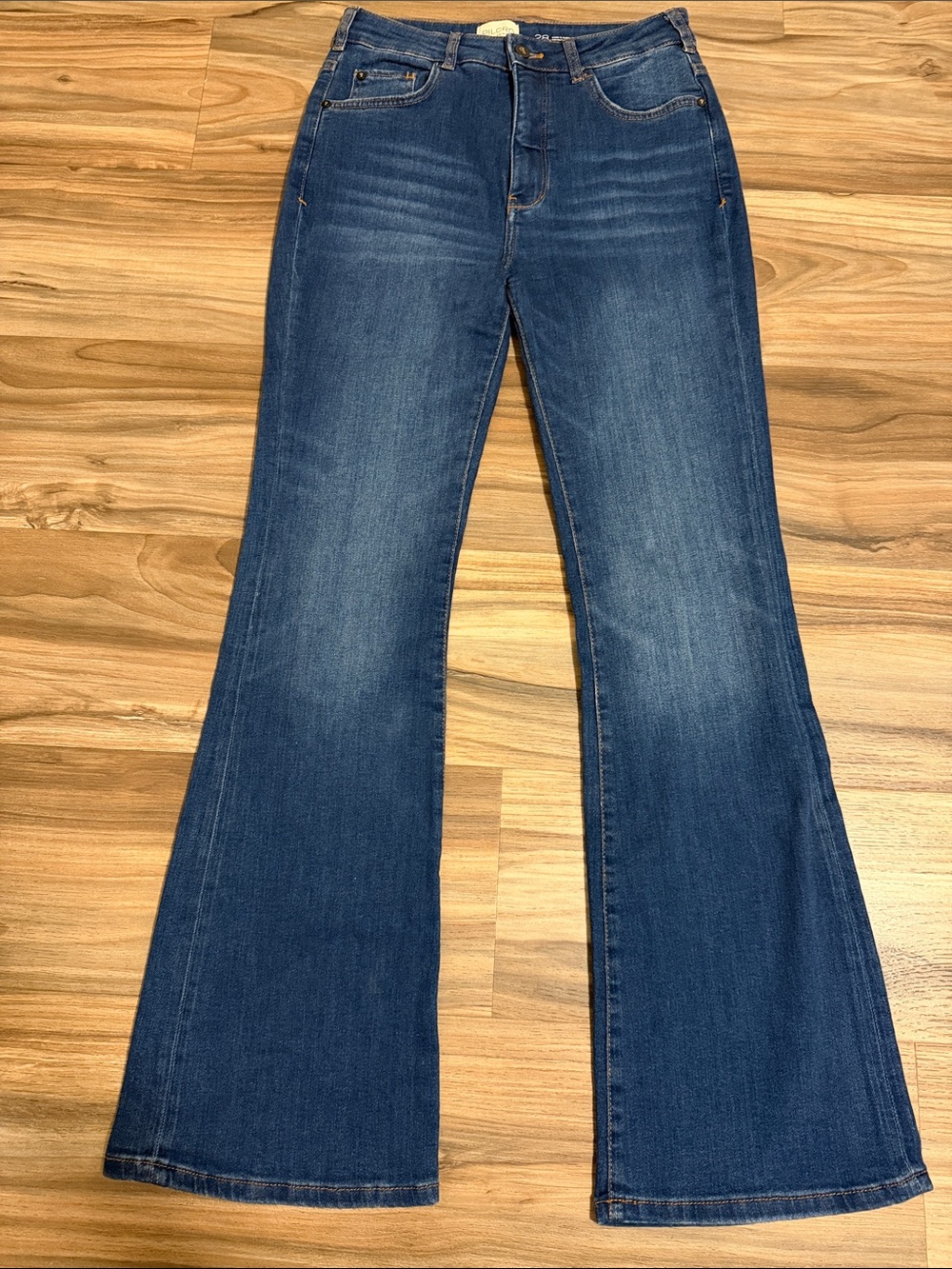 Anthropologie Pilcro Women’s Sz. 28 The Icon Denim Flare Jeans Medium Wash Boho